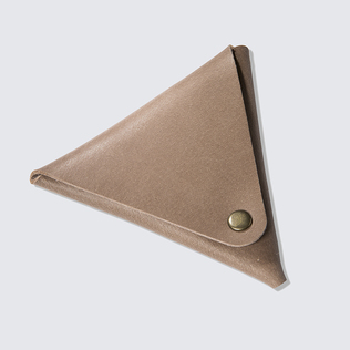 韩国原产namoo essence 手工缝制三角形零钱包小钱包