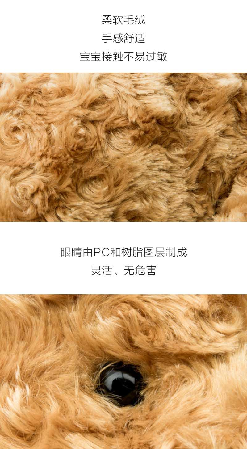 德国原产CLEMENS手工泰迪熊弗雷德 深米色