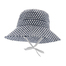瑞典原产CTH MINI户外遮阳休闲儿童海风帽太阳帽 黑白 54cm
