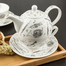 英国原产DUNOON丹侬骨瓷茶杯茶壶茶具套装 混色