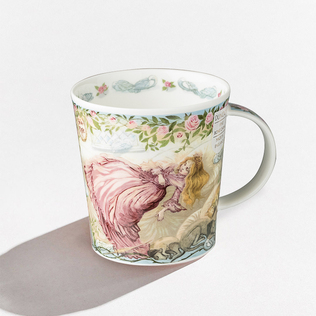 英国原产DUNOON丹侬骨瓷马克杯童话系列睡美人