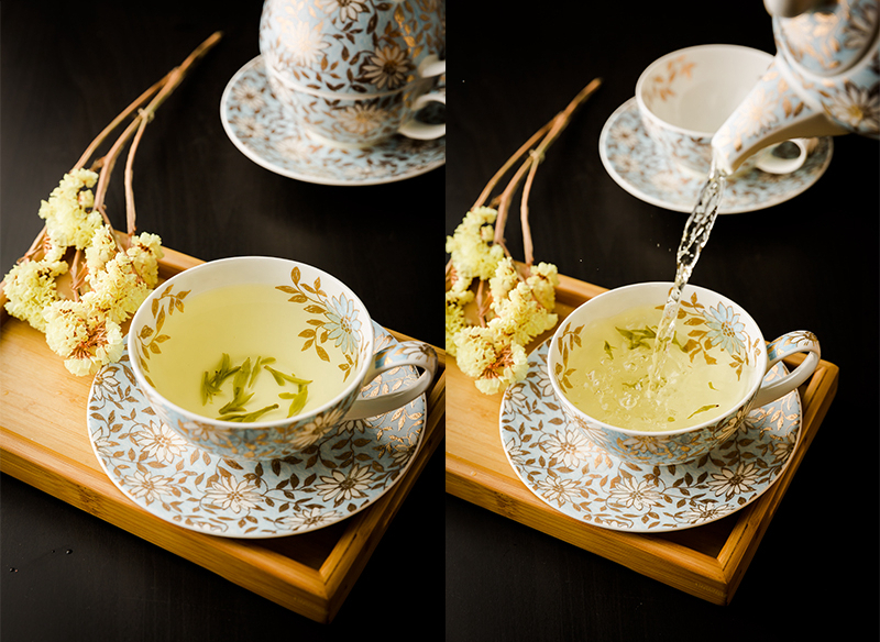 英国原产DUNOON丹侬 Aqua骨瓷茶杯水杯茶具 一壶一杯一碟