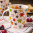 英国原产DUNOON丹侬Cairngorm型骨瓷茶杯水杯马克杯金星 彩色