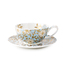 英国原产DUNOON丹侬 Aqua骨瓷茶杯水杯茶具 一杯一碟