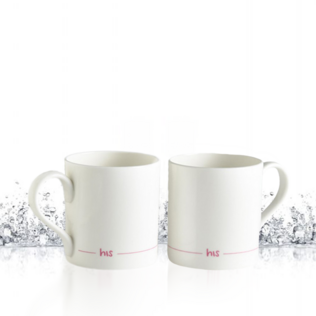 英国原产Jin DESIGNS骨瓷咖啡杯马克杯水杯