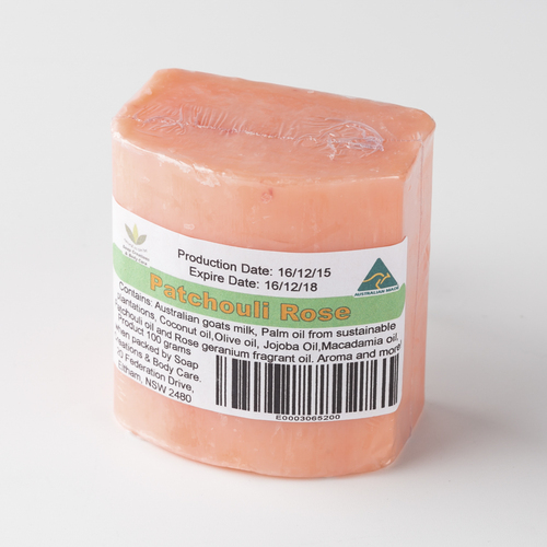 澳洲Soap Creations山羊奶皂手工羊奶皂100g 广麝香玫瑰