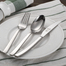 德国原产GGS餐具套装Jennifer2 不锈钢刀叉勺 弯柄设计 银色