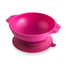 韩国原产Uinlui甘蔗儿童餐具儿童碗吸垫式宽口碗1只装 玫红