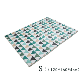 韩国原产MIRABELL绿色线条儿童游戏垫爬行垫 斯堪的Poly