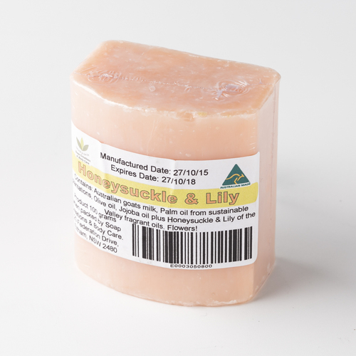 澳洲Soap Creations山羊奶皂手工羊奶皂100g 金银花&百合