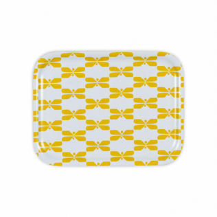 芬兰原产SAGALAGA DESIGN木质托盘点心盘小长方形托盘