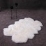 新西兰原产Classic Sheepskin客厅羊毛地毯沙发垫 白色