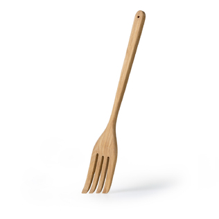 瑞典原产Skandinavisk Hemslojd 赤杨木厨具叉子炒菜叉