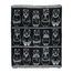 瑞典fabulous goose棉质婴儿毯120*150cm小熊黑白 黑白