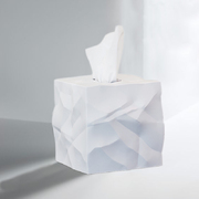 丹麦essey Wipy Cube创意褶皱纸巾盒抽纸盒 无底座