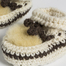 新西兰原产Classic Sheepskin羊毛儿童冬季家居鞋12-15个月 白色