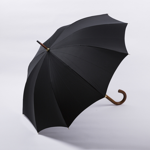 法国原产Guy de Jean雨伞 男士绅士商务长柄雨伞 防紫外线伞 黑色