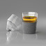 芬兰原产HUKKA滑石Whisky MALT威士忌酒杯 120ml 灰色