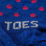 新西兰原产Cosy Toes美利奴羊毛中筒袜羊毛袜子蓝色点状 彩色
