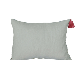 法国原产BLOSSOM流苏亚麻靠垫沙发靠枕抱枕