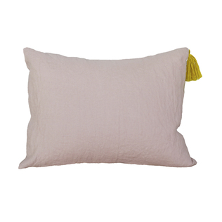法国原产BLOSSOM流苏亚麻靠垫沙发靠枕抱枕