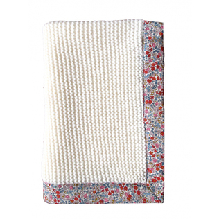 法国原产BLOSSOM旅行编织羊毛毯婴幼儿毯宝宝毯子