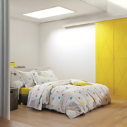 法国原产BLANC DES VOSGES密织全棉网格系列枕套枕头套