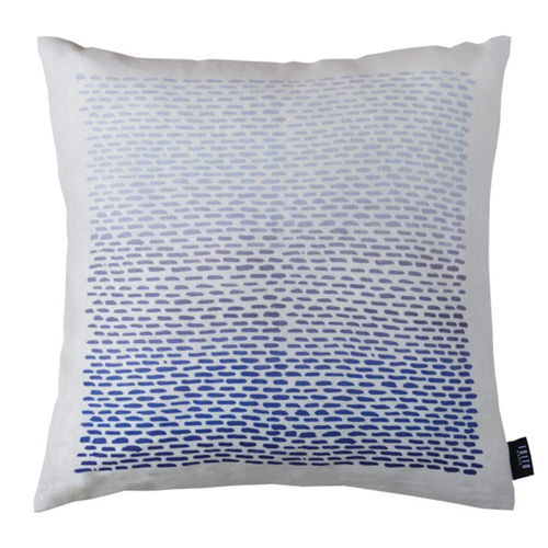 法国原产EDITO简约抱枕靠枕靠垫蓝色渐变45x45cm 天蓝