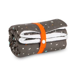 法国原产Carotte&Cie婴儿毯新生儿抱毯播放按键