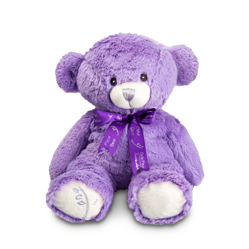 澳大利亚原产Belle Fleur Lavender可加热薰衣草小熊 紫色