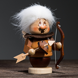 德国原产ULBRICHT 手工香薰木偶摆件 小精灵埃莫