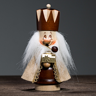 德国原产Christian Ulbricht木质手工木偶小精灵加斯帕