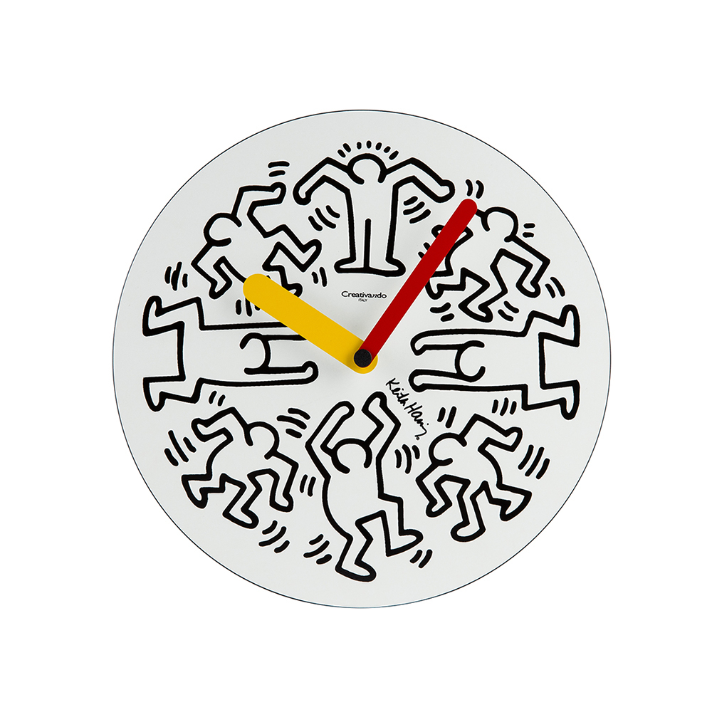 意大利原产Creativando房屋装饰创意挂钟钟表时钟 白色 S