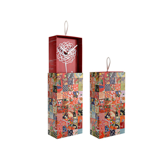 意大利原产Creativando藏在盒子里的钟表时钟挂钟现代彩绘