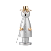 德国原产ADAMAS BRASS不锈钢手工香薰摆件银色牧羊人