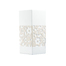 意大利原产EGAN桌面装饰摆设摆件花瓶清新淡雅柱形 米白
