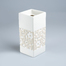 意大利原产EGAN桌面装饰摆设摆件花瓶清新淡雅柱形 米白