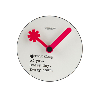 意大利原产Creativando经典圆盘挂钟钟表时钟思念