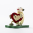 德国原产Kunstgewerbe Uhlig手工艺品木偶爱恋中的绵羊
