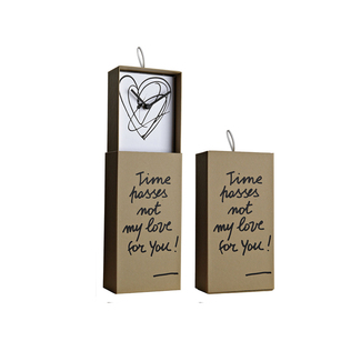 意大利原产Creativando藏在盒子里的钟表时钟挂钟时光穿梭