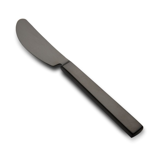 丹麦原产OLE PALSBY DESIGN 不锈钢黑钛涂层正餐刀 黑色