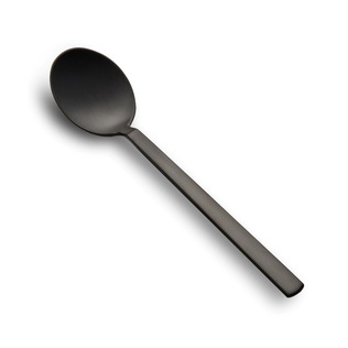 丹麦原产OLE PALSBY DESIGN 不锈钢黑钛涂层糕点餐勺