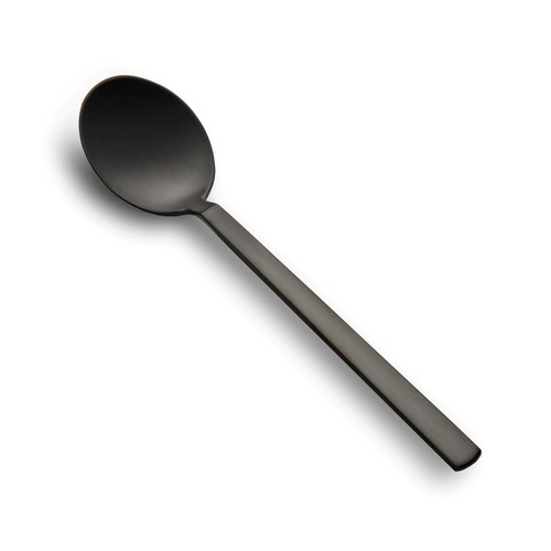 丹麦原产OLE PALSBY DESIGN 不锈钢黑钛涂层糕点餐勺 黑色