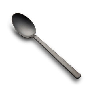 丹麦原产OLE PALSBY DESIGN 不锈钢黑钛涂层午餐勺
