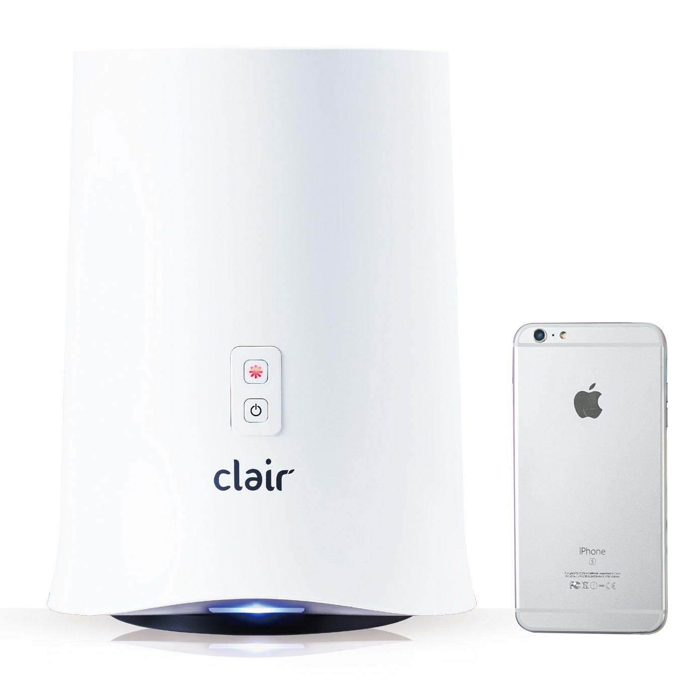 韩国原产clair家用除甲醛空气净化器除尘除异味净化器 白色