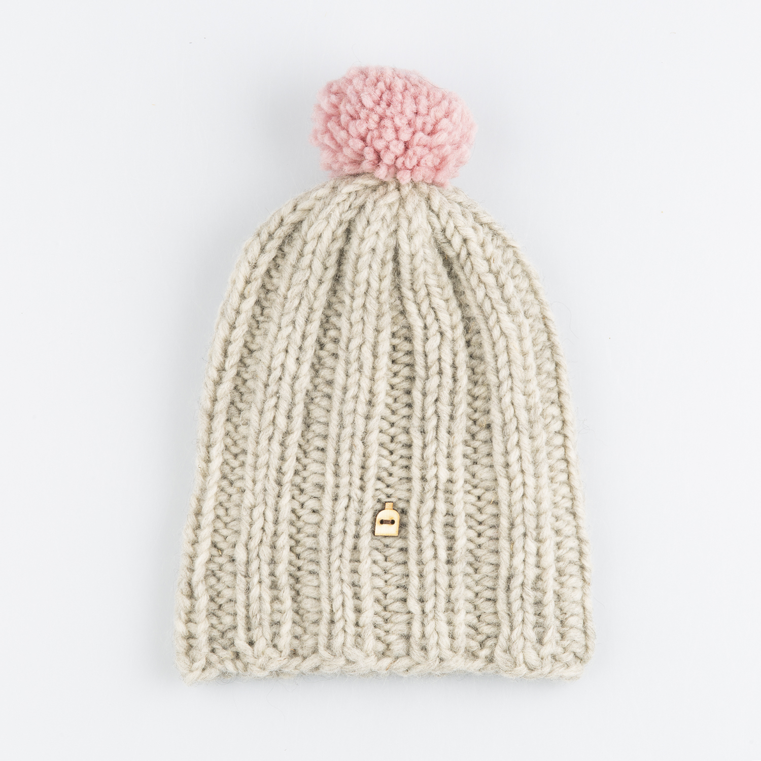 芬兰原产MYSSYFARMI儿童羊毛针织帽手工帽保暖帽