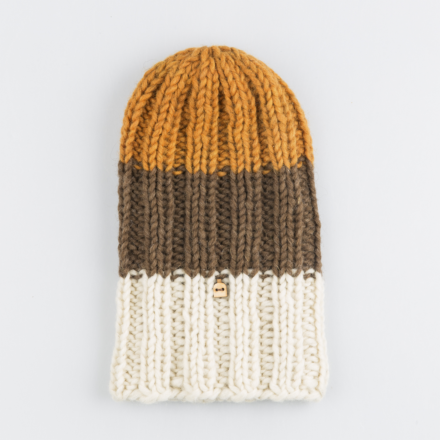 芬兰原产MYSSYFARMI羊毛针织帽手工帽保暖帽