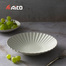日本原产AITO HANA濑户烧陶瓷花之瓣餐具餐盘大盘 月白色