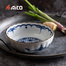 日本原产AITO Kisshokomon吉祥小纹美浓烧陶瓷碗餐碟 大碗
