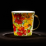 英国丹侬Dunoon骨瓷水杯Cairngorm杯型 花雨系列 红花